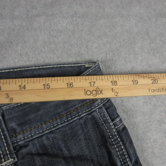 VINTAGE Southpole Jeans Mens 36 Blue Baggy Skater Hip Hop‎ Yellow Tab Y2K 90s